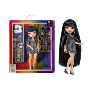 Rainbow High Kim - Denim Blue Fashion Doll - 1 of 4