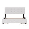 CAVINAS Queen Size Linen Fabric Storage Bed Modern Wooden Bed Frame with 4 Drawers and Headboard for Bedroom - 3 of 4