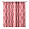 Colour Poems Gisela Color Block Pattern XII Single Panel Sheer Window Curtain - Society6 - image 3 of 4