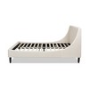 Sandy Wilson Home Aspen Vertical Tufted Headboard Platform Bed Set, Queen - 4 of 4