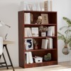 Grungis Decorative Bookshelf with 4 Shelf,Tall Bookcase Display Shelves with Free Standing Design,Modern Bookshelf for Living Room - 3 of 4