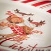 14.75"L Sullivans Merry Christmas Platter  Red-White - 2 of 3