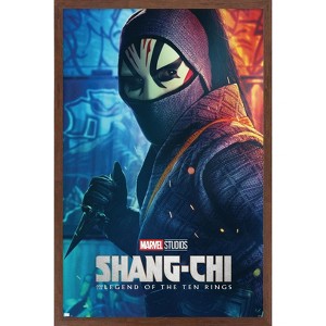 Trends International Mavel Shang Chi - Death Dealer One Sheet Framed Wall Poster Prints - 1 of 4