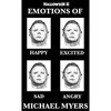 Men's Halloween II Emotions of Michel Myers T-Shirt - 2 of 4