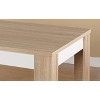 Mandy Dining Table Natural/White - Buylateral - 4 of 4