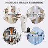 Phiestina 10-Pack Stainless Steel Hooks for Bathroom & Home Storage - 3 of 4