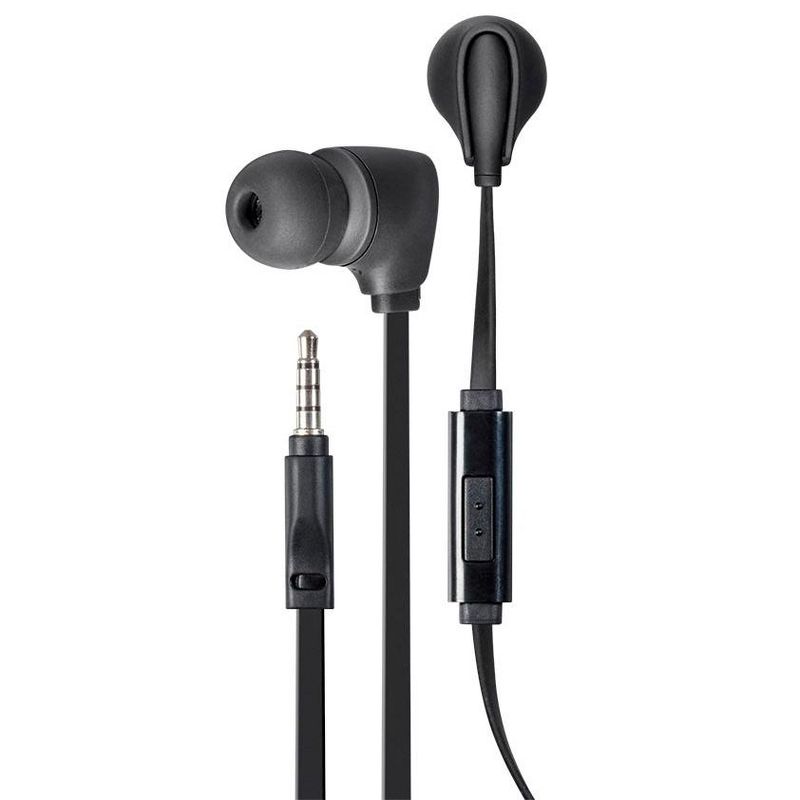 Monoprice Premium 3.5mm Wired Earbuds Headphones With Microphone And 10mm Drivers For Apple And Android Devices, 2 of 6