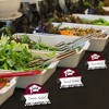Big Dot of Happiness Maroon Grad - Best is Yet to Come - Burgundy Graduation Party Tent Buffet Card - Table Setting Name Place Cards - Set of 24 - 3 of 4