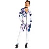 Poetic Justice Curvy Women's Floral Print Poly Tricot Legging - 4 of 4