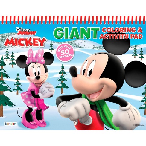 Crayola 288pg Disney Junior Coloring Book With Sticker Sheets : Target