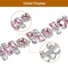 Unique Bargains Decorative DIY Necklace Flower Thick Rhinestone Claw Chain - 3 of 4