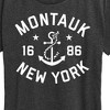 Women's - Instant Message - Montauk New York Short Sleeve Graphic T-Shirt - 2 of 4