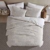 Riverbrook Home King Paisley Duvet Covers Gray/White - 4 of 4
