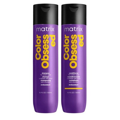 Matrix Color Obsessed Shampoo (10 oz) & Color Obsessed Conditioner (10 oz) | Hair Enhance Color Longevity - DUO SET Kit for Haircolor