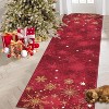 Christmas Rugs 2x3 Washable Area Rug Small Indoor Throw Rugs Xmas Decorative Rug Non-Slip - 4 of 4