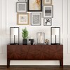 Hudson and Canal 22" Tall Asymmetric Table Lamp with Fabric Shade - 4 of 4
