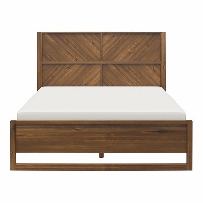 RealRooms Archer Wood Bed Frame with Headboard