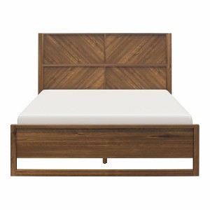 RealRooms Archer Wood Bed Frame with Headboard - 1 of 4