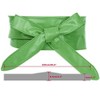 INSPIRE CHIC Women's Faux Leather Self-Tie Bowknot Wide Waist Band Sash Obi Belt - 3 of 4