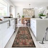 Garvee Washable Living Room Area Rug Vintage Print Non-Slip Runner Vintage Indoor Large Carpet for Bedroom Dining Room Office - 2 of 4