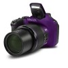 Minolta Pro Shot 20 Mega Pixel HD Digital Camera with 67x Optical Zoom, Full 1080p HD Video & 16GB SD Card (Purple) - 2 of 4