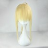 Unique Bargains Women's Wigs 18" Gold Tone with Wig Cap - 2 of 4