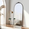 Dovelina Vintage Arched Full Length Standing Mirror Vanity Floor Mirror - 2 of 4