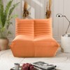 VYNXARIA Fireside chair,Large bean bag chair for adults,Lazy floor sofa for home,Playing bean bag chair,high resillence sponge - 3 of 4