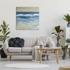 Stupell Industries Incoming Beach Tide Contemporary Painting Soft Whitecaps, 30" x 30" - 2 of 4