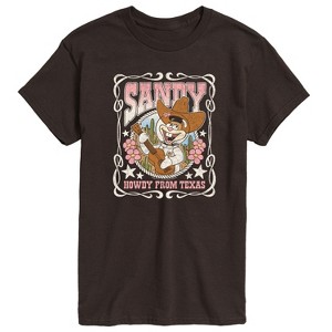 Men's - Spongebob Squarepants - Country Sandy-Men's Short Sleeve Graphic T-Shirt Short Sleeve Graphic T-Shirt - 1 of 4