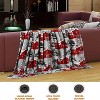 Comfort Flannel Blanket Super Soft Christmas Prints Throw Blanket Christmas Gift. - 3 of 4