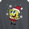 Women's - SpongeBob SquarePants - Dear Santa Graphic Racerback Tank - 2 of 4