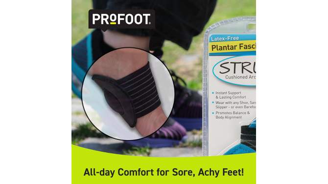 PROFOOT Strutz Cushioned Arch Supports, 2 of 6, play video