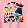 Boys' - Trolls - Lets Hang Out Branch Graphic Long Sleeve Fleece Sweatshirt - 2 of 3