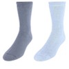 Dr. Scholl's Men's Ultimate Cozy Gripper Crew Slipper Socks (2 Pack) - 4 of 4