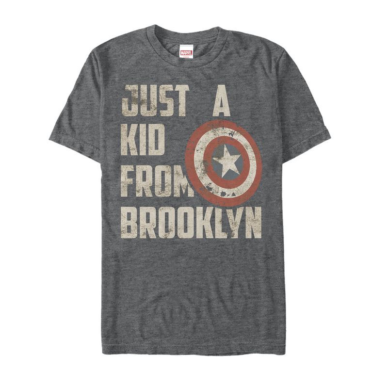 Men's Marvel Captain America Kid from Brooklyn T-Shirt, 1 of 5