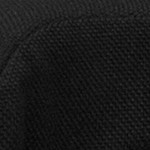 black fabric/silver vein frame