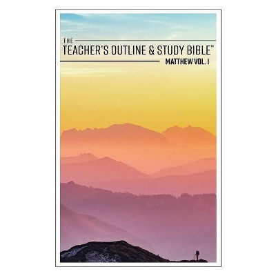 The Teacher's Outline & Study Bible - by  Leadership Ministries Worldwide (Paperback)