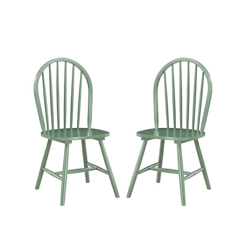 Set of 2 Carolina Wood Dining Chairs - Boraam, 3 of 8