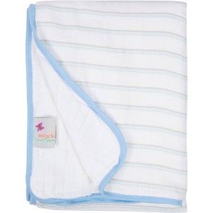 MiracleWare Muslin Baby Blanket - 1 of 3