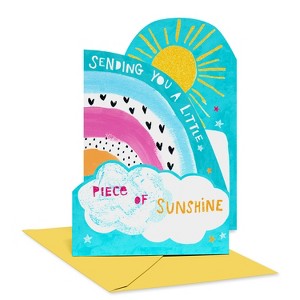 Carlton Cards Thinking of You Card for Friends Little Piece of Sunshine - 1 of 4