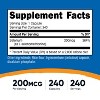 Nutricost Selenium (200mcg) 240 Vegetarian Capsules - GMO Free, Gluten Free L-Selenomethionine - 2 of 4