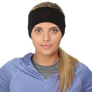 TrailHeads Women's Ponytail Headband for Winter - Moisture Wicking for Running, Sports, Workouts - 1 of 4
