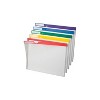 Pendaflex Clear Poly Index Folders Letter Assorted Colors 10/Pack 50981 - 2 of 2