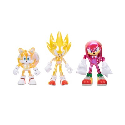 Sonic the Hedgehog Knuckles Action Figure Set, 2 Pieces 