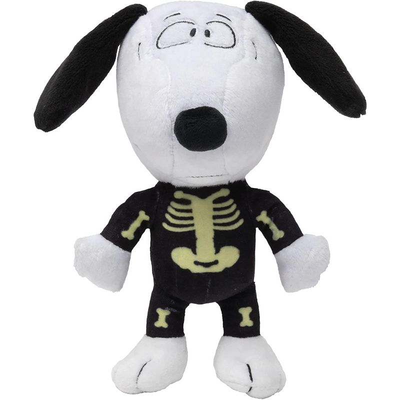 JINX Inc. The Snoopy Show 7.5 Inch Plush | Skeleton Costume Snoopy, 1 of 4