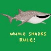 Boy's Design By Humans Whale Sharks Rule! By SophieCorrigan T-Shirt - 2 of 3