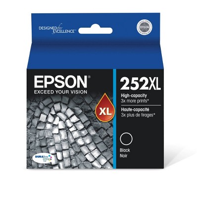 Epson 252XL Single Ink Cartridge - Black (T252XL120-CP)