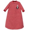 Hudson Baby Infant Long-Sleeve Fleece Sleeping Bag, Red Penguin, 0-9M - 2 of 3