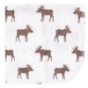 Hudson Baby Infant Boy Rayon from Bamboo Washcloth Bundle, Moose, One Size - 2 of 4